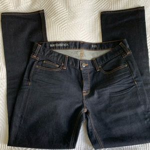 J Crew Matchstick Jeans